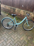 Ecosmo 26" Wheel Folding Ladies Women City Bicycle Bike 7 SP, 17" Frame -26LF08B