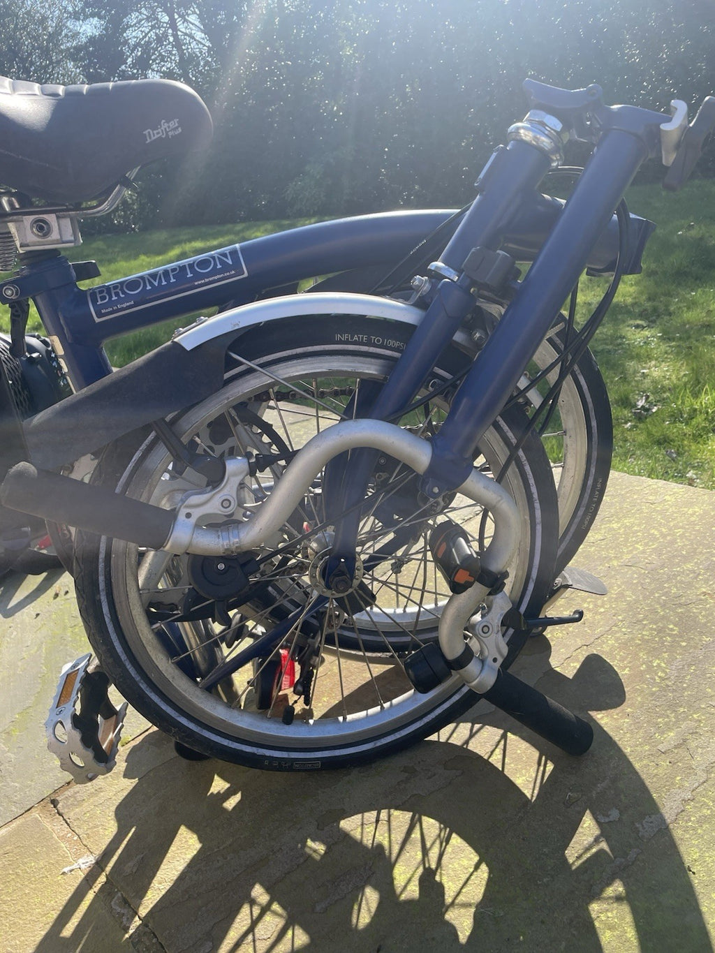 Brompton M3L Folding Bike 2013 – Needs TLC – Genuine Brompton – Collection”
