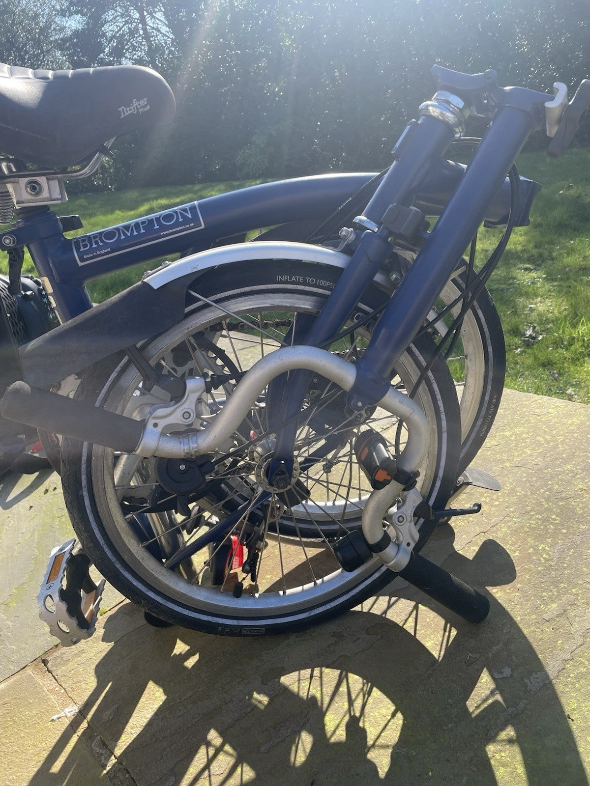 Brompton M3L Folding Bike 2013 – Needs TLC – Genuine Brompton – Collection”
