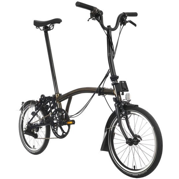 Brompton C Line Explore, 6-Speed, Black Lacquer, Black Ed, Mid Handlebar