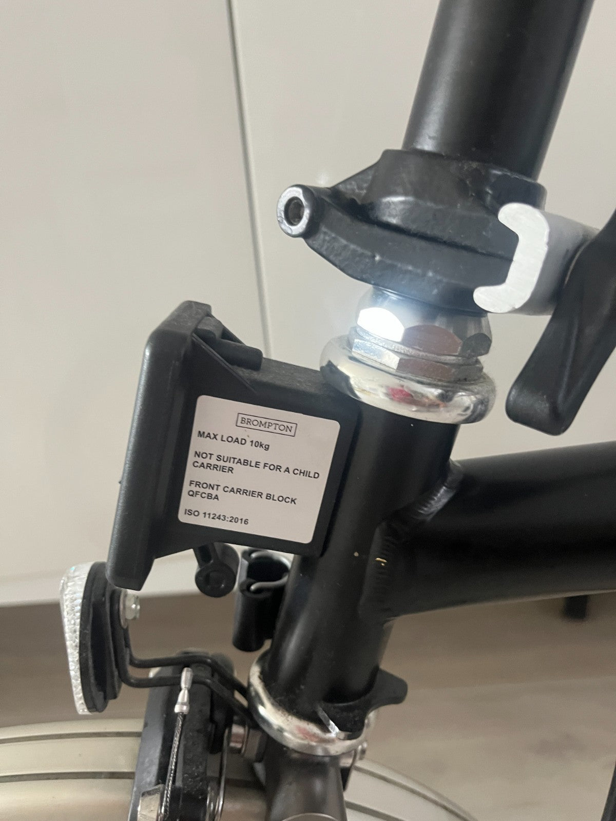 BROMPTONS C LINE SUPERLIGHT MID HANDLEBAR FOLDING BIKE 2019