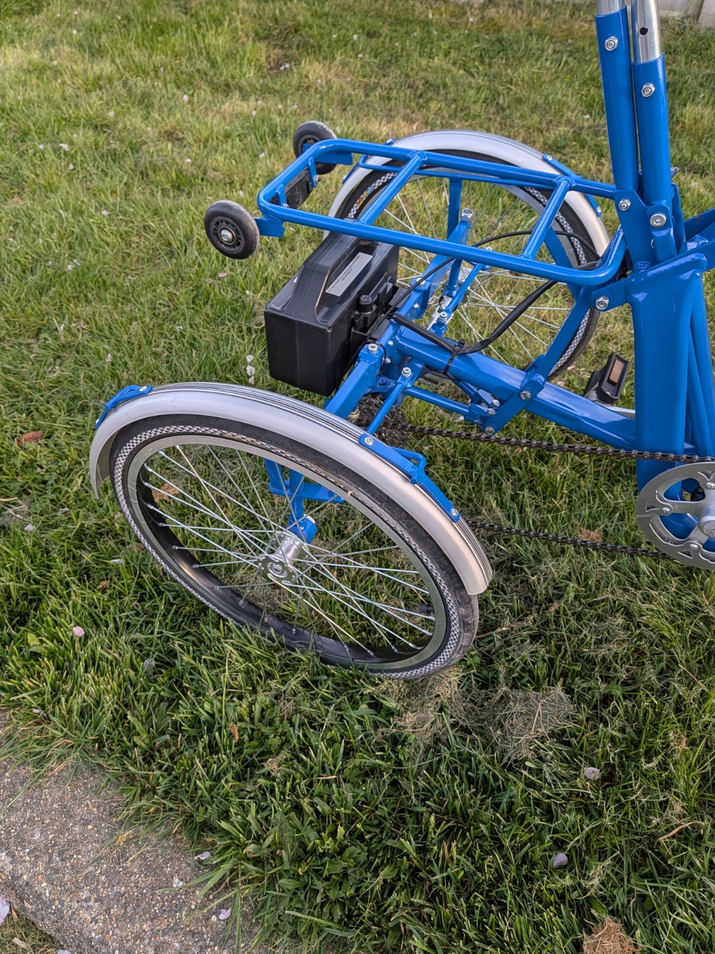 Electric Tricycle Folding Electric Trike Di Blasi R34.Compact, Delivery Possible