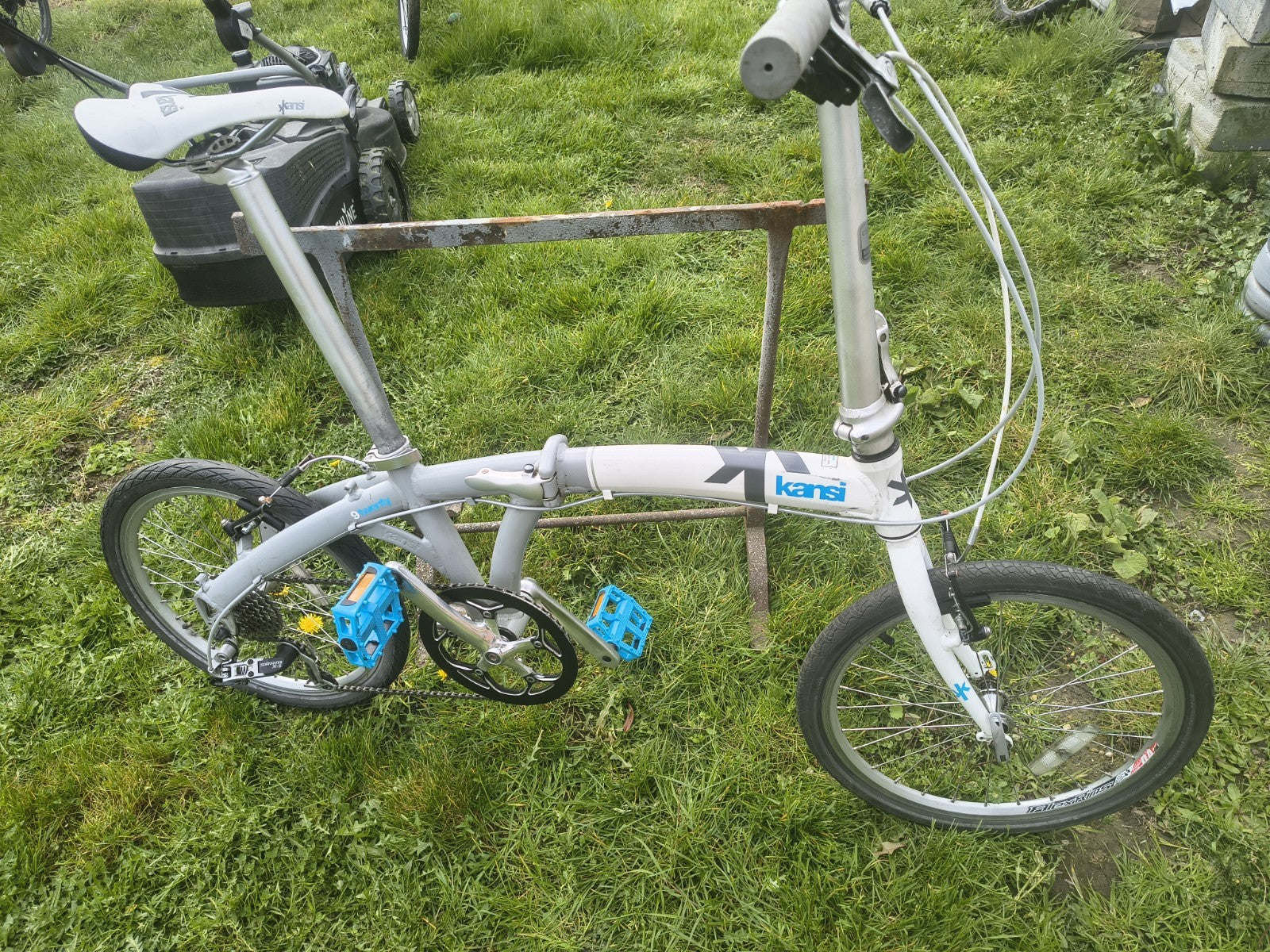 Kansi 9TWENTY Folding Bike Cycle  9-Speed Aluminium Fully Serviced