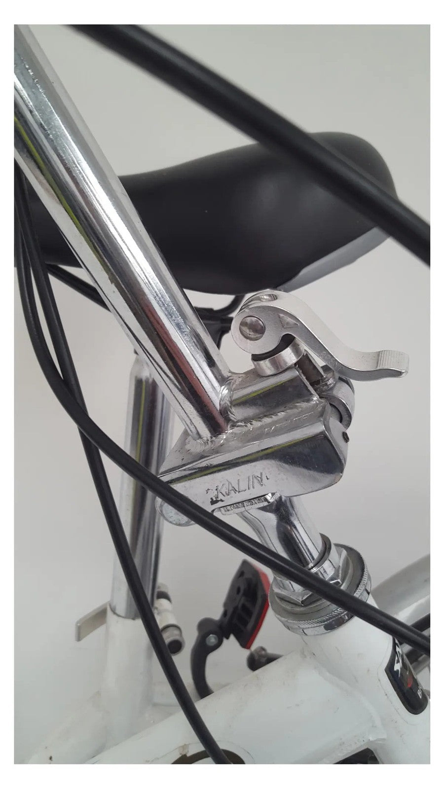 Saxon FOLD3 Leisure Folder 20 Folding Bike White 6 Speed