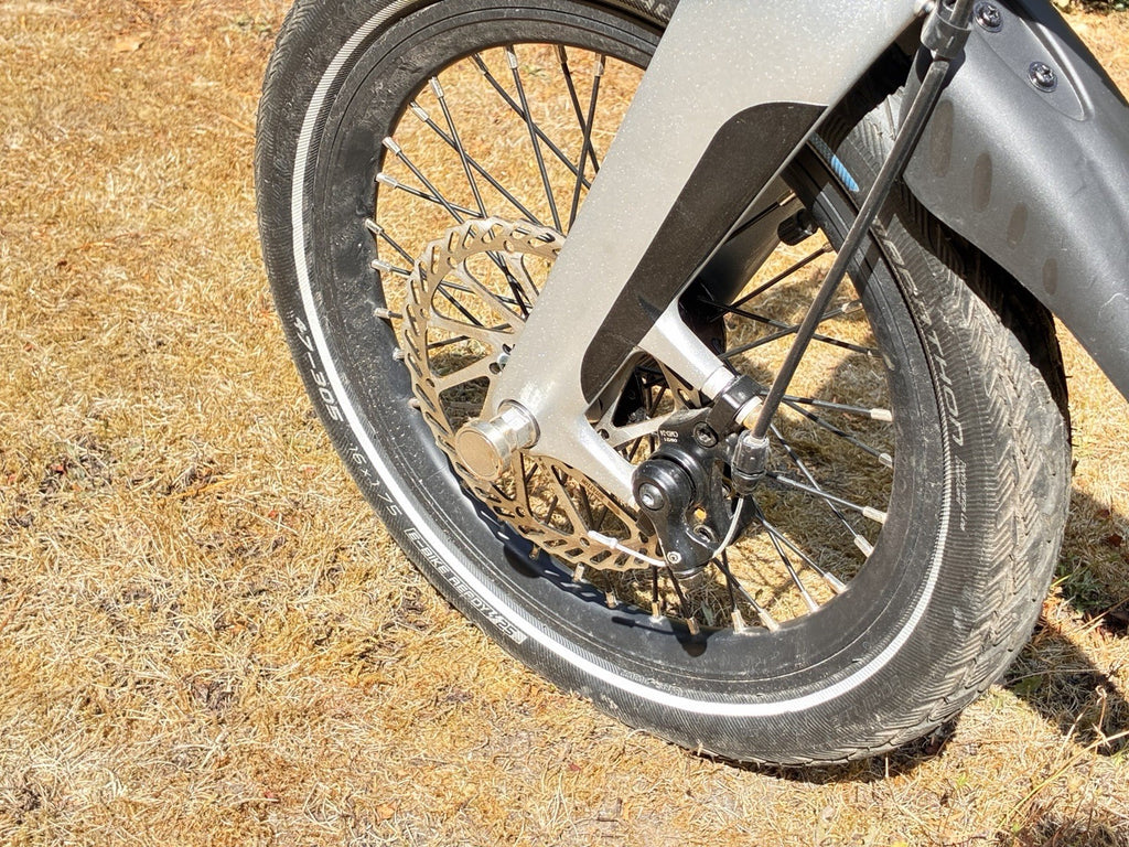 Mirider Folding Bike Silver