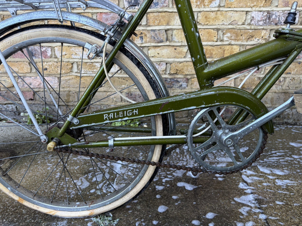 Raleigh 20 Stowaway Folding Bike 1976 3 Speed Hub Gears Ready To Ride Original