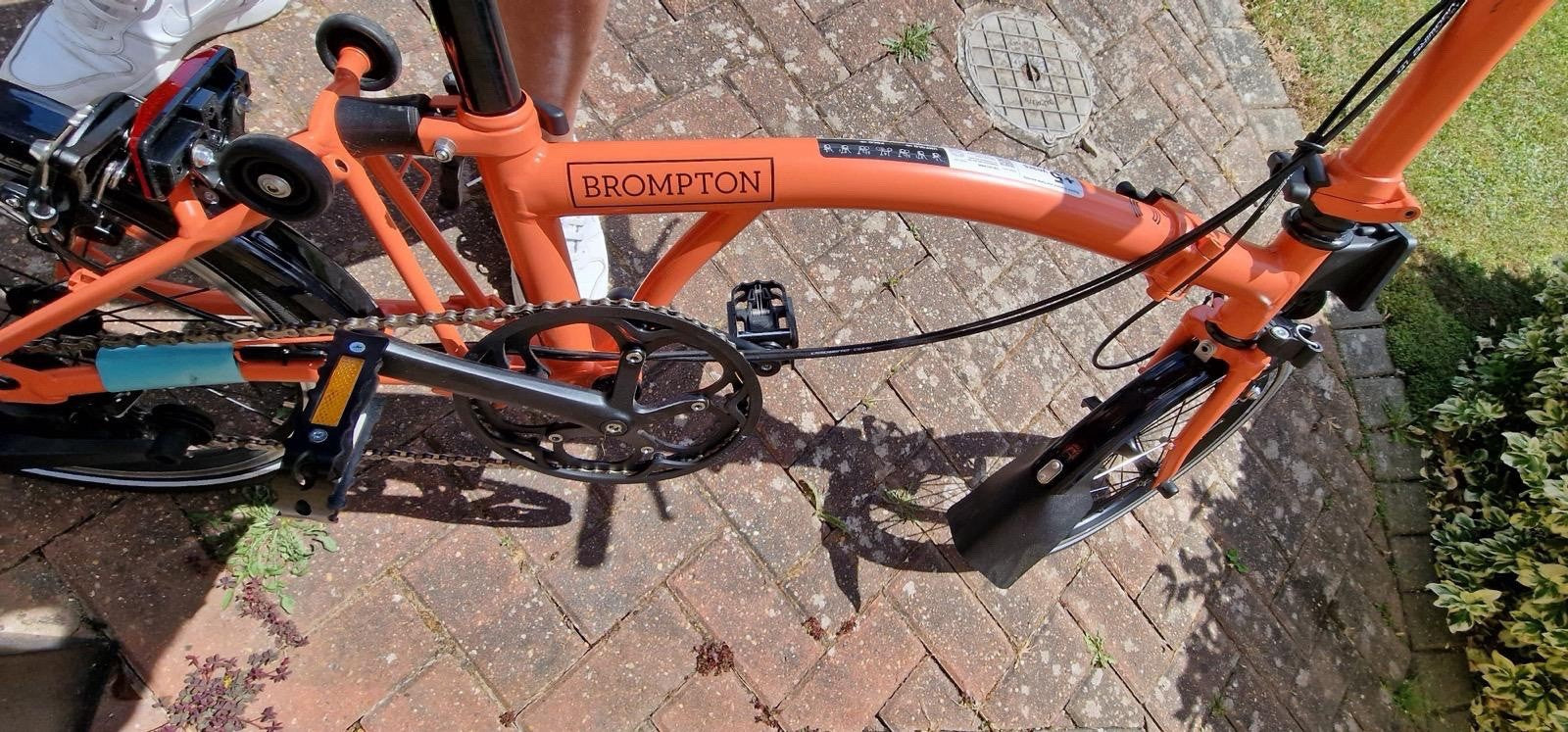 Brompton C Line Folding Bike 2 Speed
