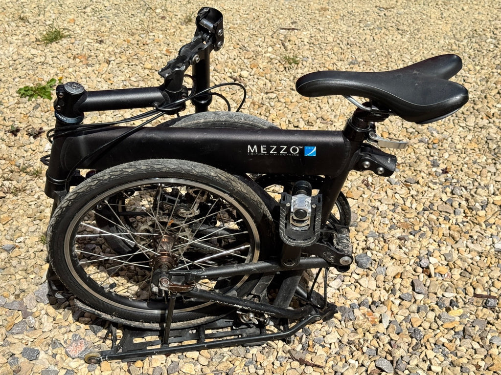Mezzo D9 Folding Bicycle Cycle Bike with Lamaki:Lab carry bag