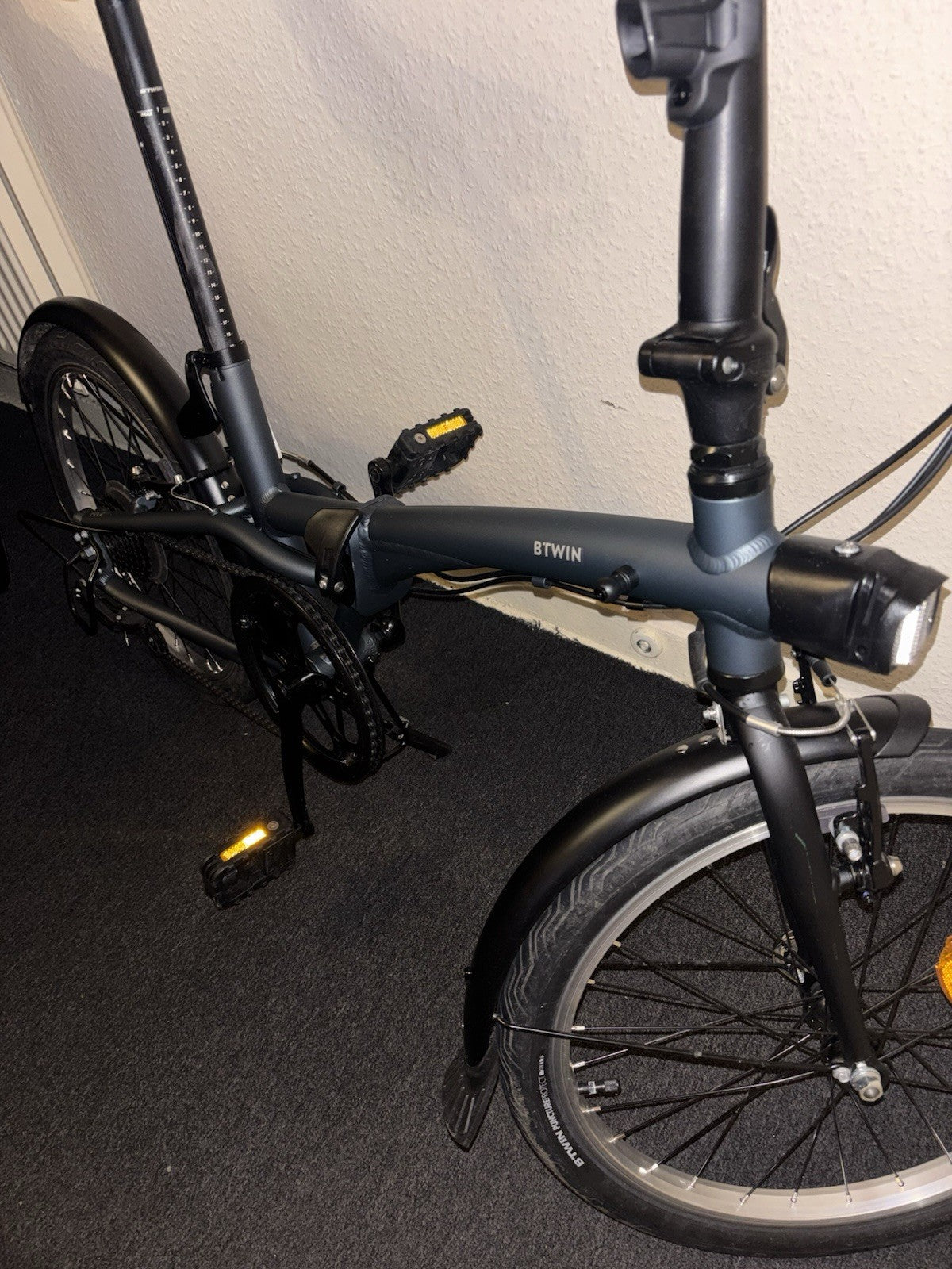 BTWIN TILT 500 | Foldable Bike | Dark Blue | Good Condition* (See Description)
