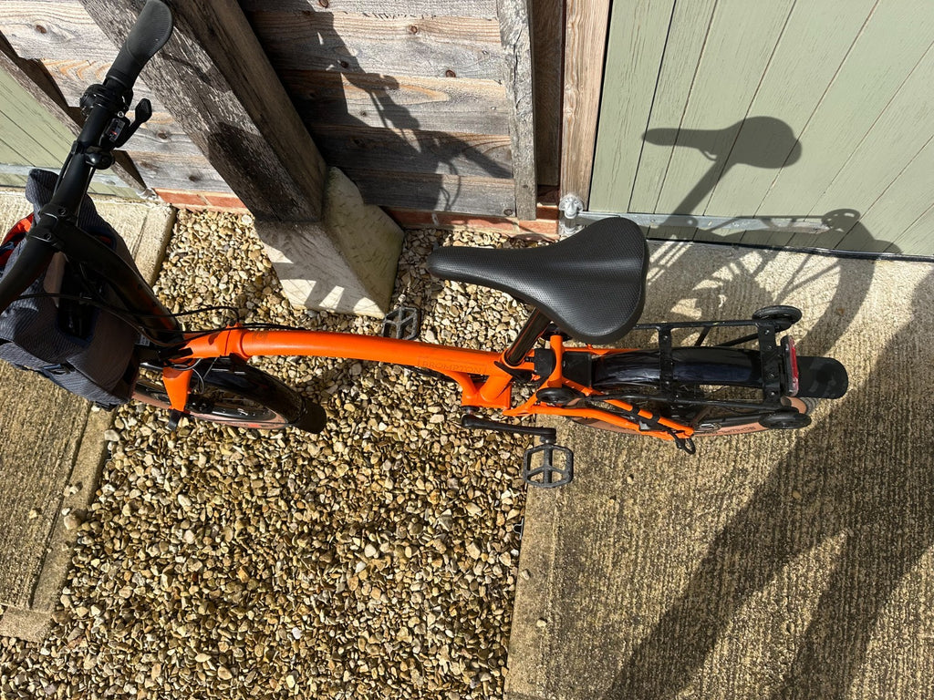 brompton g line bike- extremely rarely used. recently purchased for a timeframe