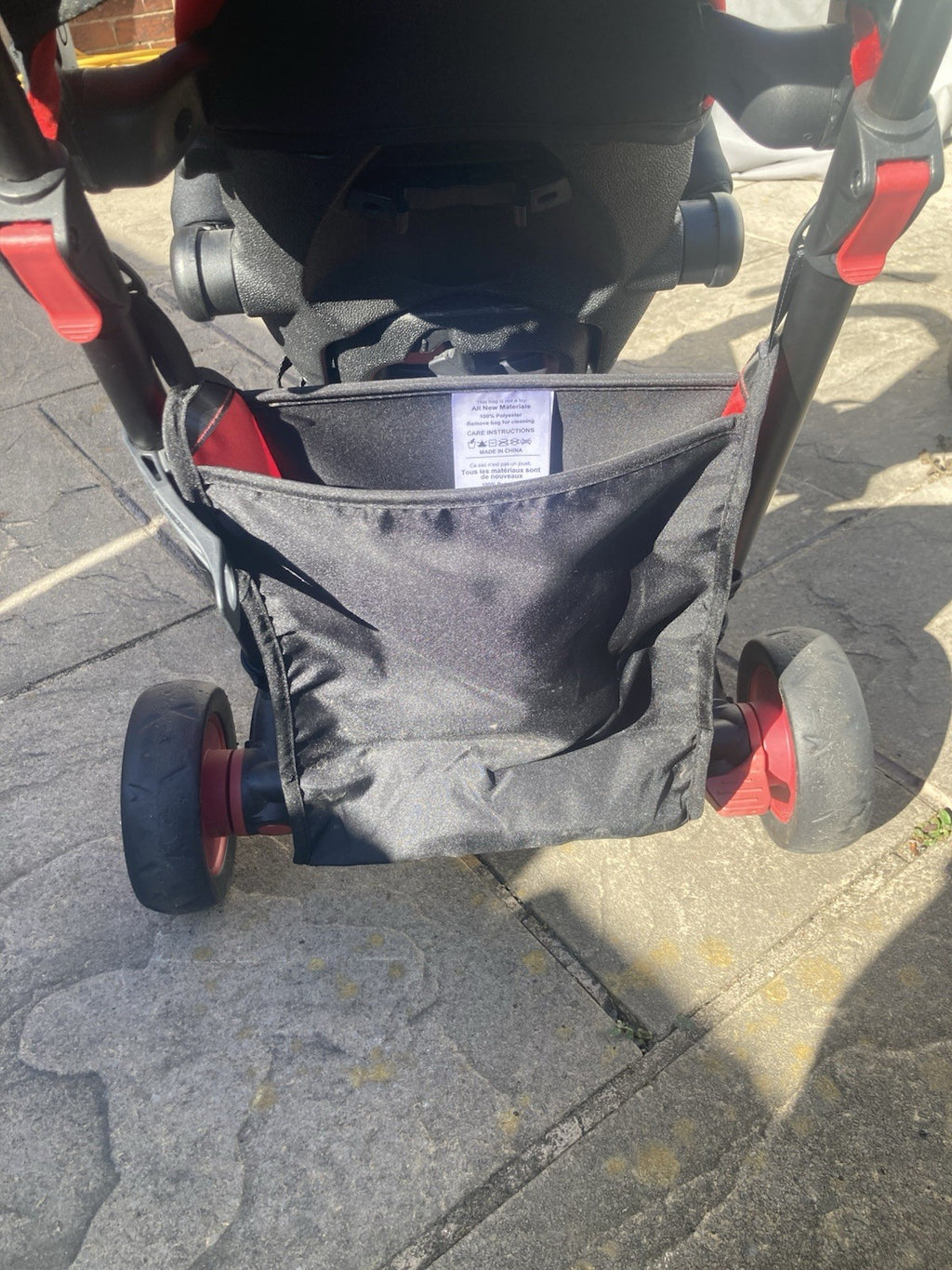 SmarTrike STR3 Folding Stroller Trike Red & Black. Used.
