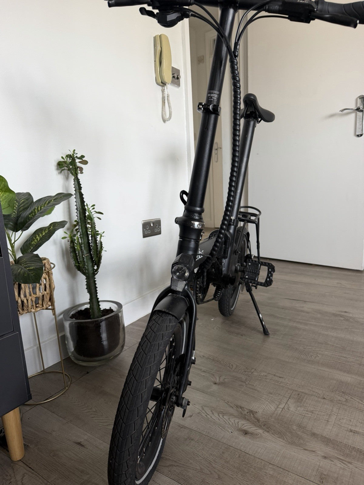 Eovolt 20'' Folding  Bike Black