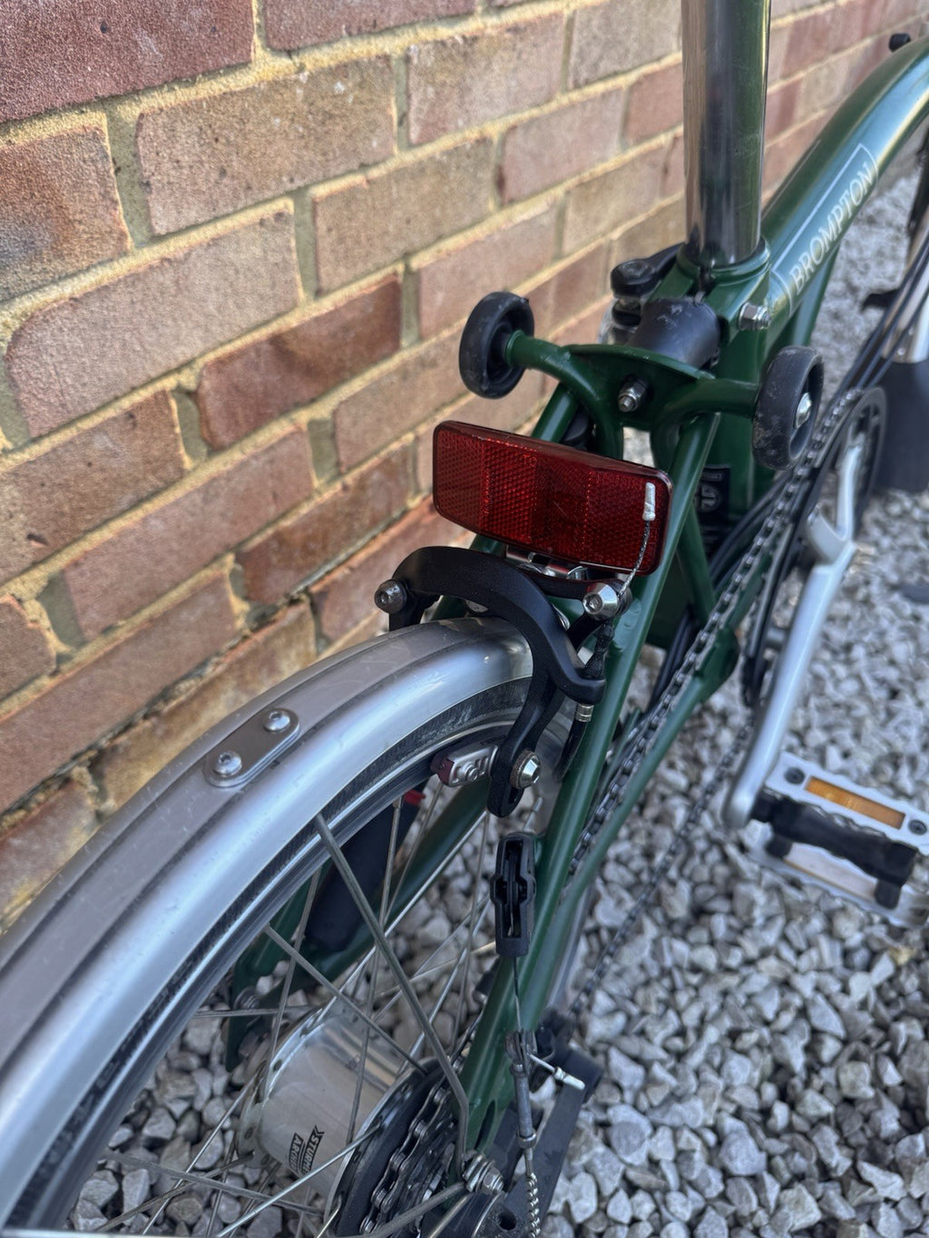 Brompton S6L 6-speed folding bike, 2018, racing green