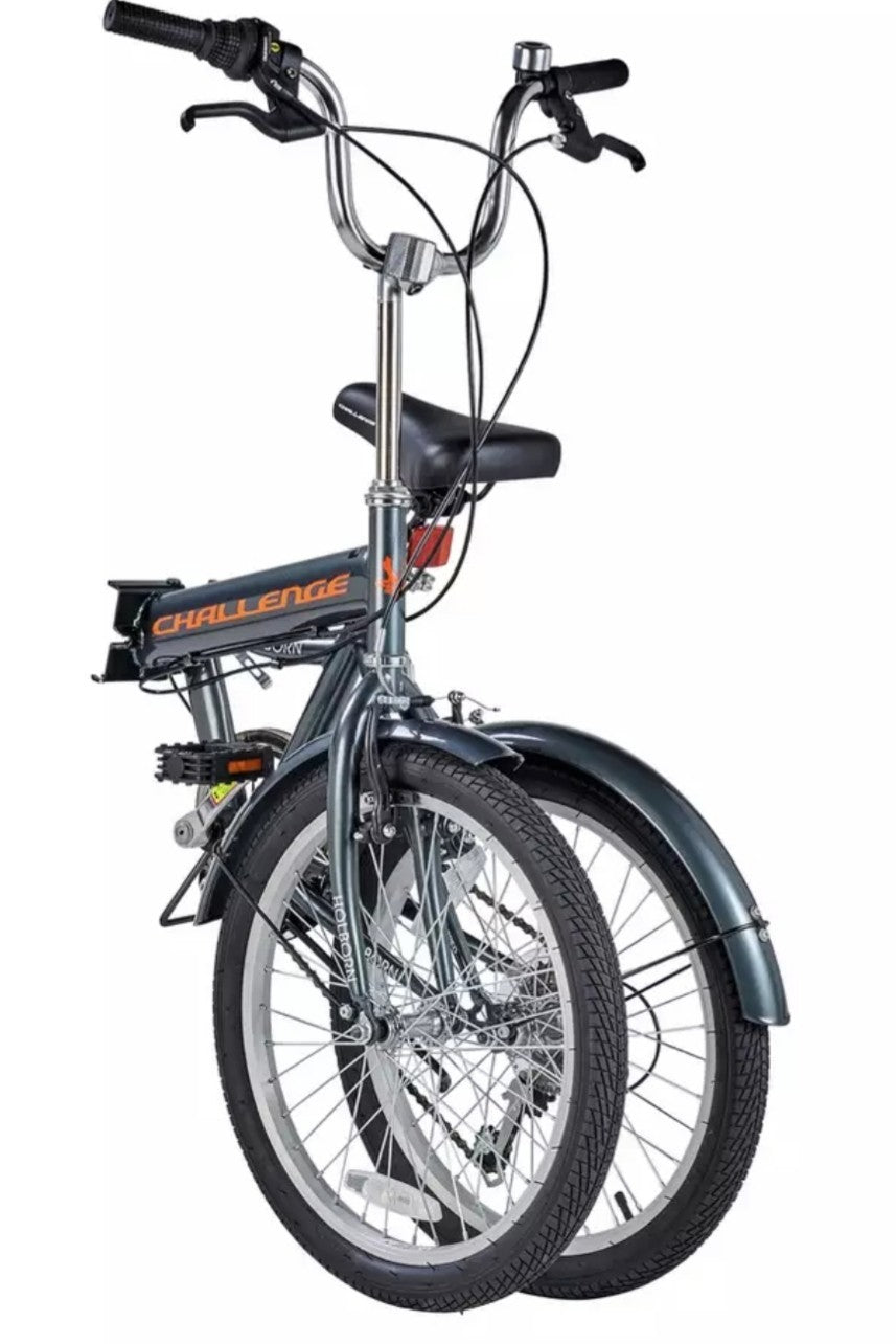 Challenge Holborn Folding Bike Unisex, 20-inch