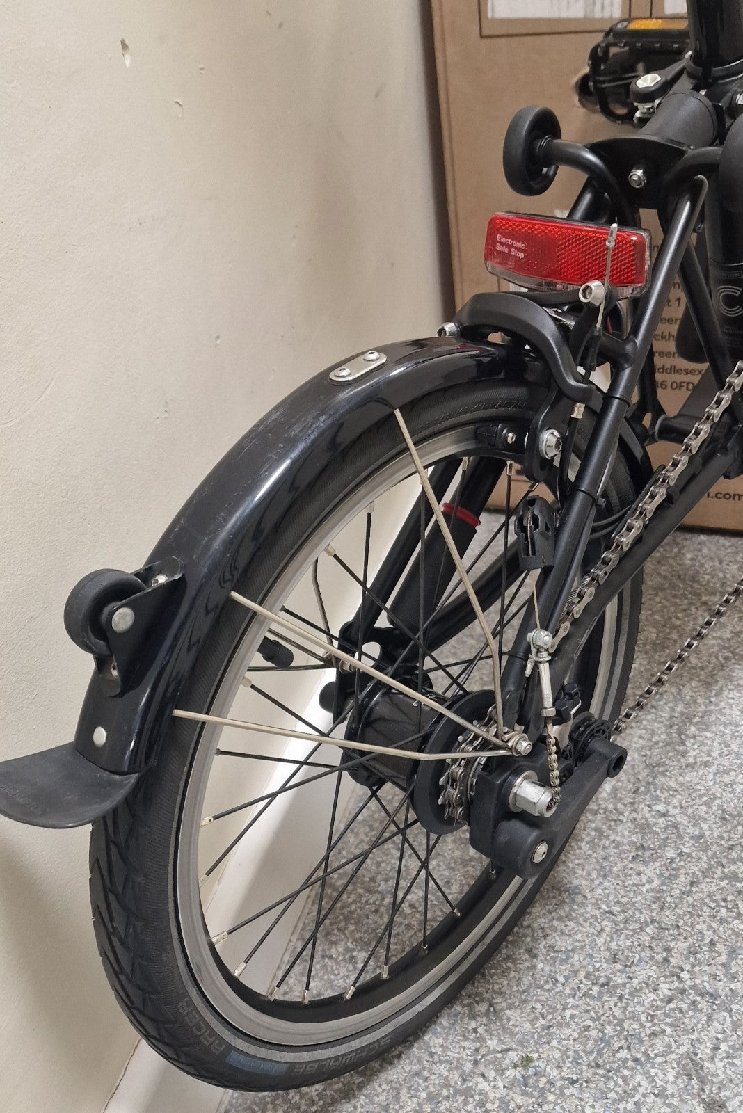 Brompton Black C Line 6 Speed fold bike + Free UK & Low Co$t WORLD📦🛩 🌎📫