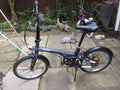 BIKE - FOLDING BIKE - 20 " WHEELS  - UNISEX - VERY GOOD CONDITION