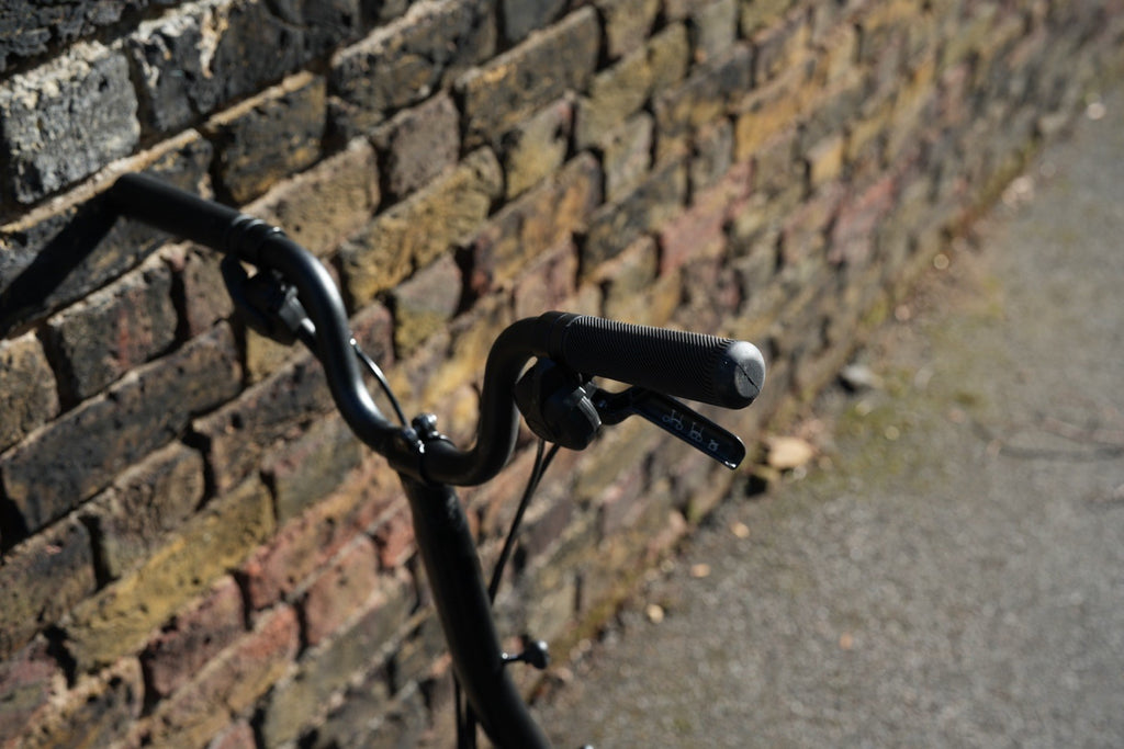 M6L Black Edition brompton folding bike with rack