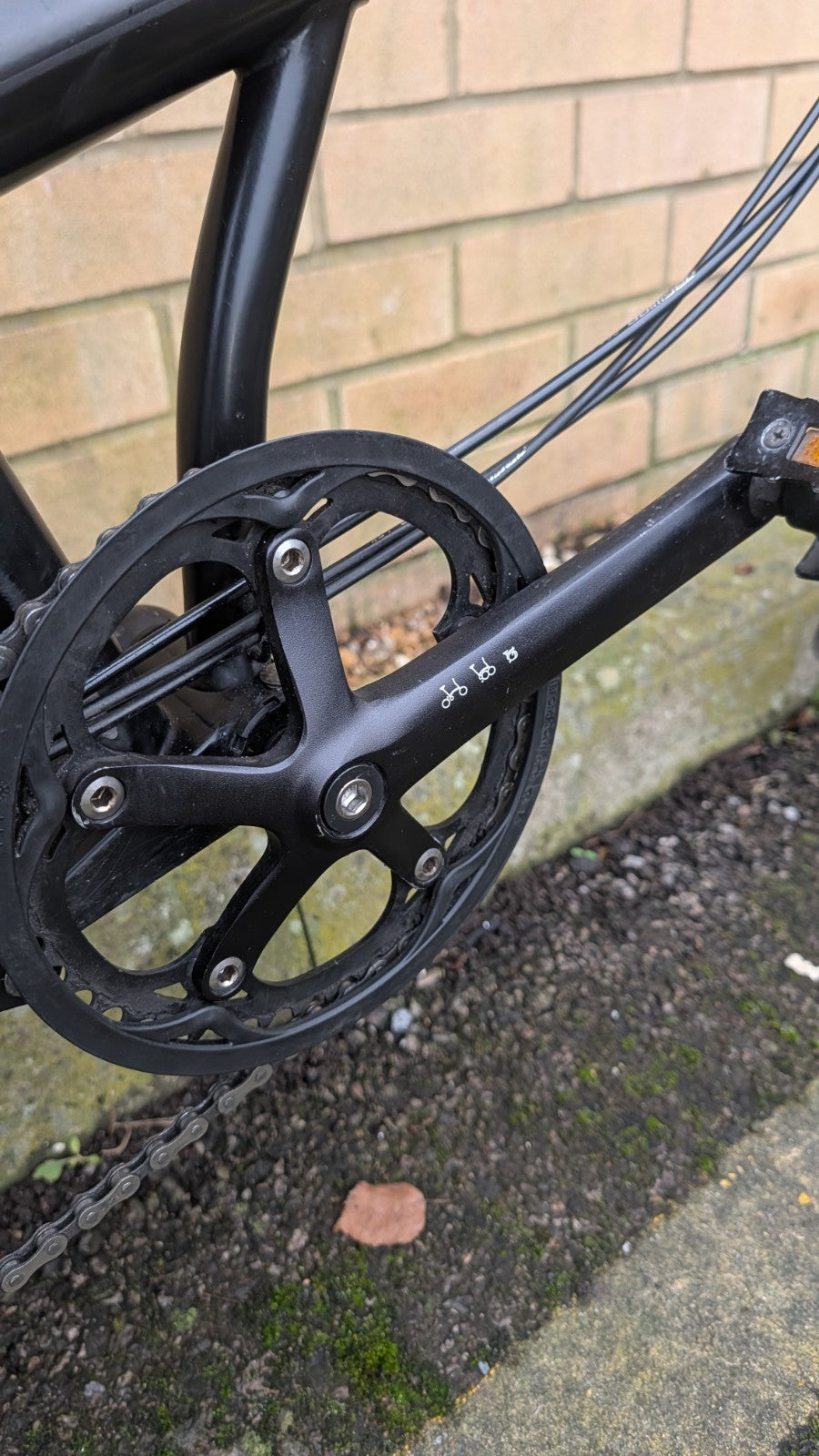Brompton S6L - Black Edition - Brooks Saddle - Brass Upgrades -  6 Speed