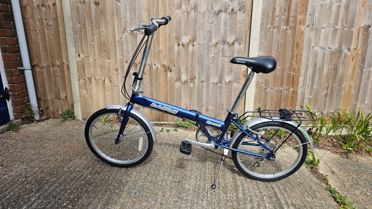 Dahon Speed 6 Folding Bike 20" Wheels (2002) - Blue, Good condition