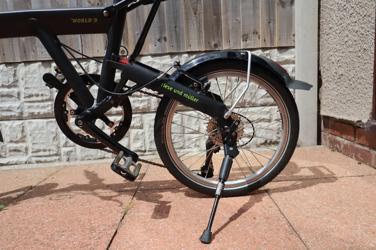 Riese and Muller Birdy 'WORLD' Tour folding bike 8 speed