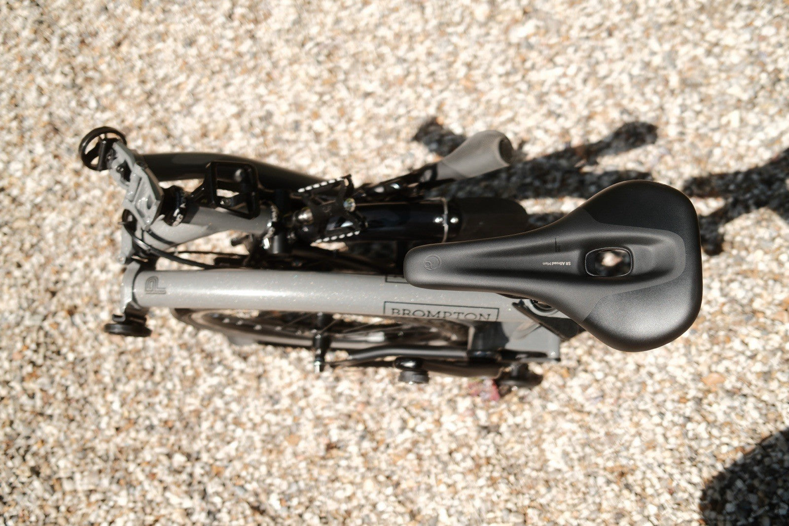 Brompton P Line 4 Speed Storm Grey Low (Upgraded - Chris King Etc)