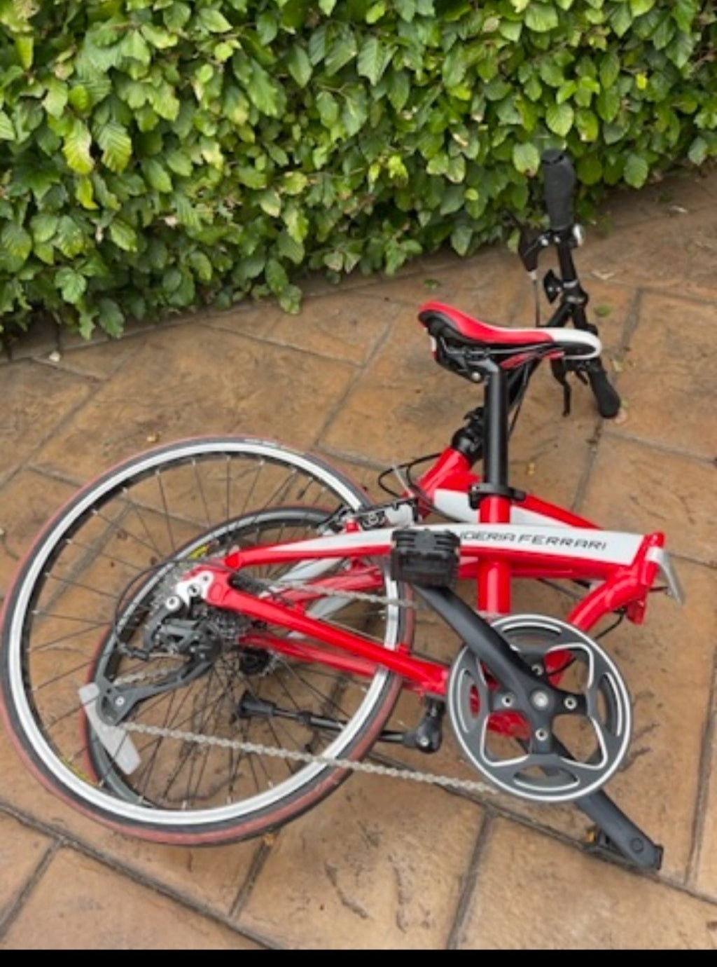 Rare collectible Ferrari scuderia fold up city bike