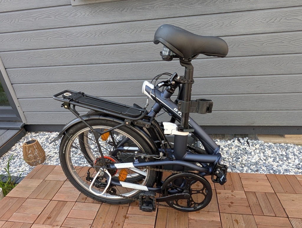 Decathlon B'TWIN Tilt 500 Folding Bike – Blue – Excellent Condition