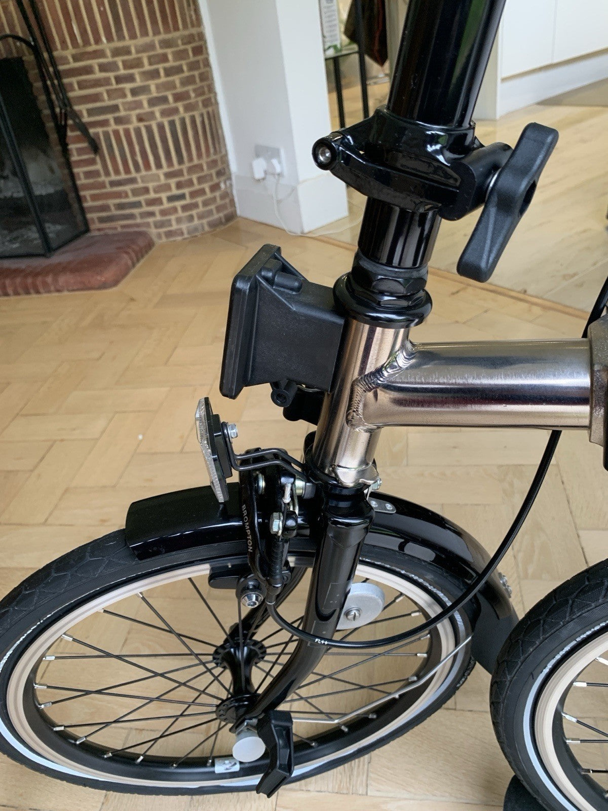 Brompton Folding Bicycle Nickel Edition 2016 Brand New Collection Item