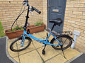 Tiger Foldaway 20" Wheel Folding Bike - 6-Speed Shimano - Blue - Great Condition