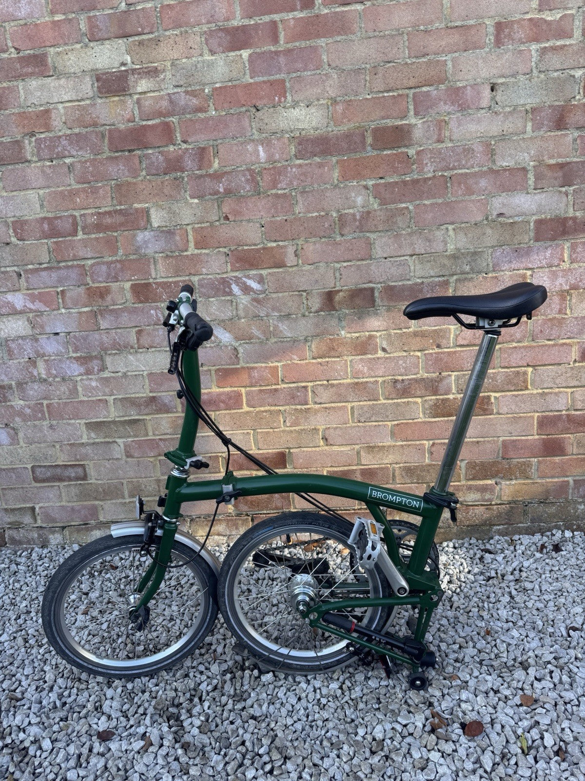 Brompton S6L 6-speed folding bike, 2018, racing green