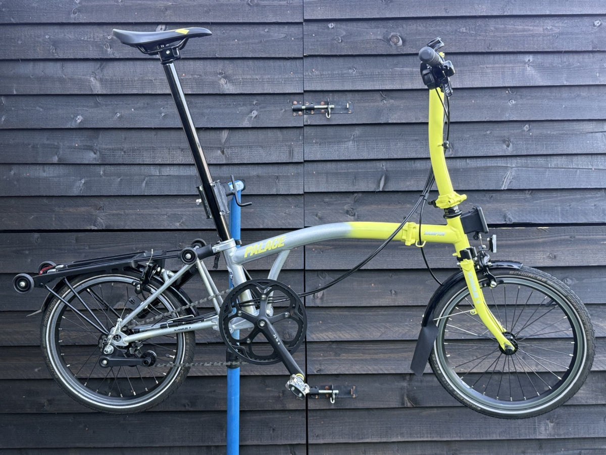Brompton x Palace Bike 6 speed C Line Low + Rear rack - Unique and Upgraded