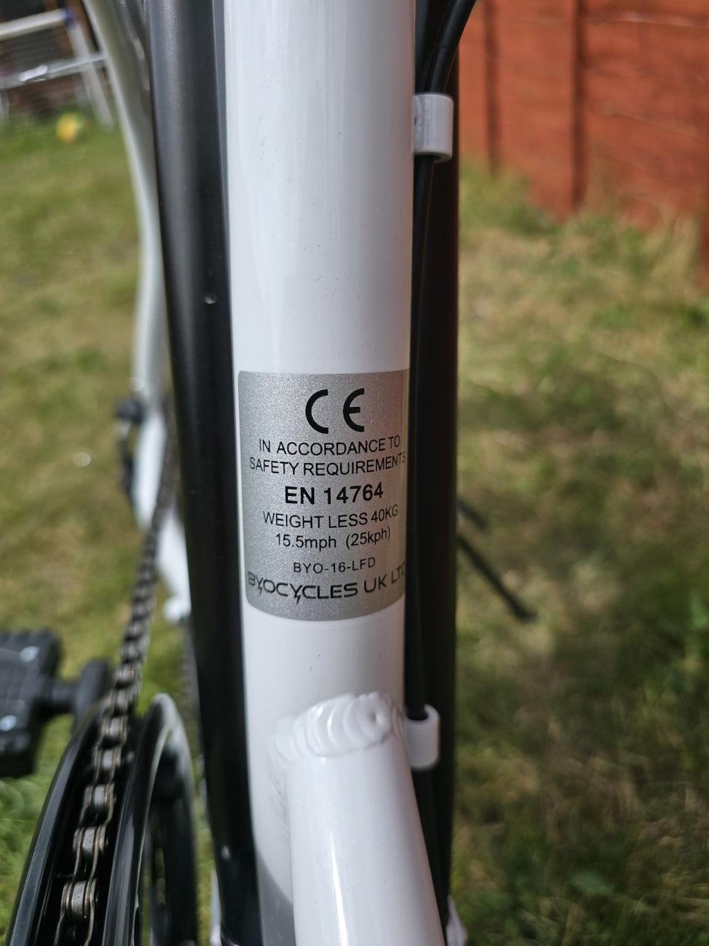 Folding bicycle,  Byocycles Chameleon LS