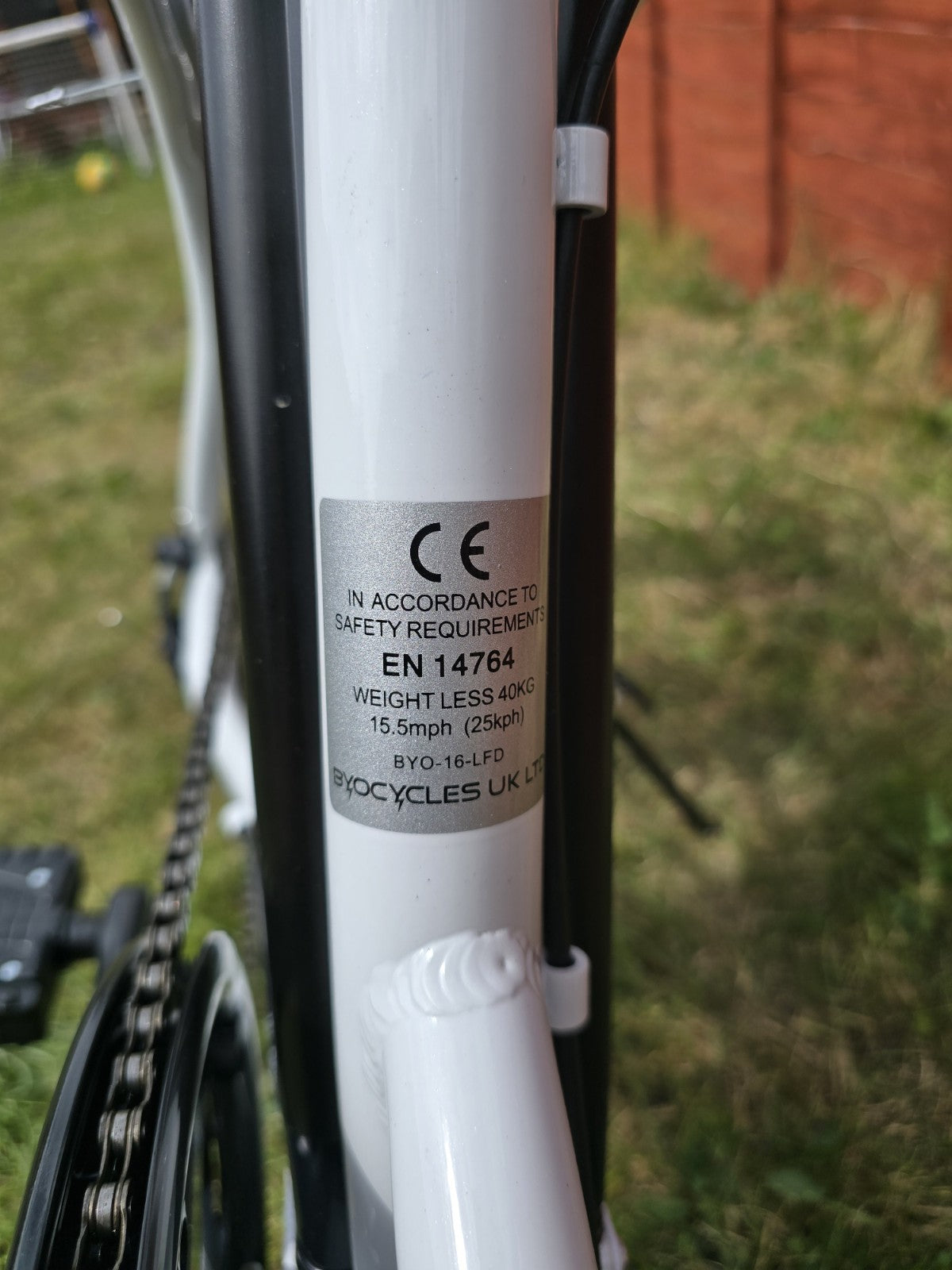 Folding bicycle,  Byocycles Chameleon LS