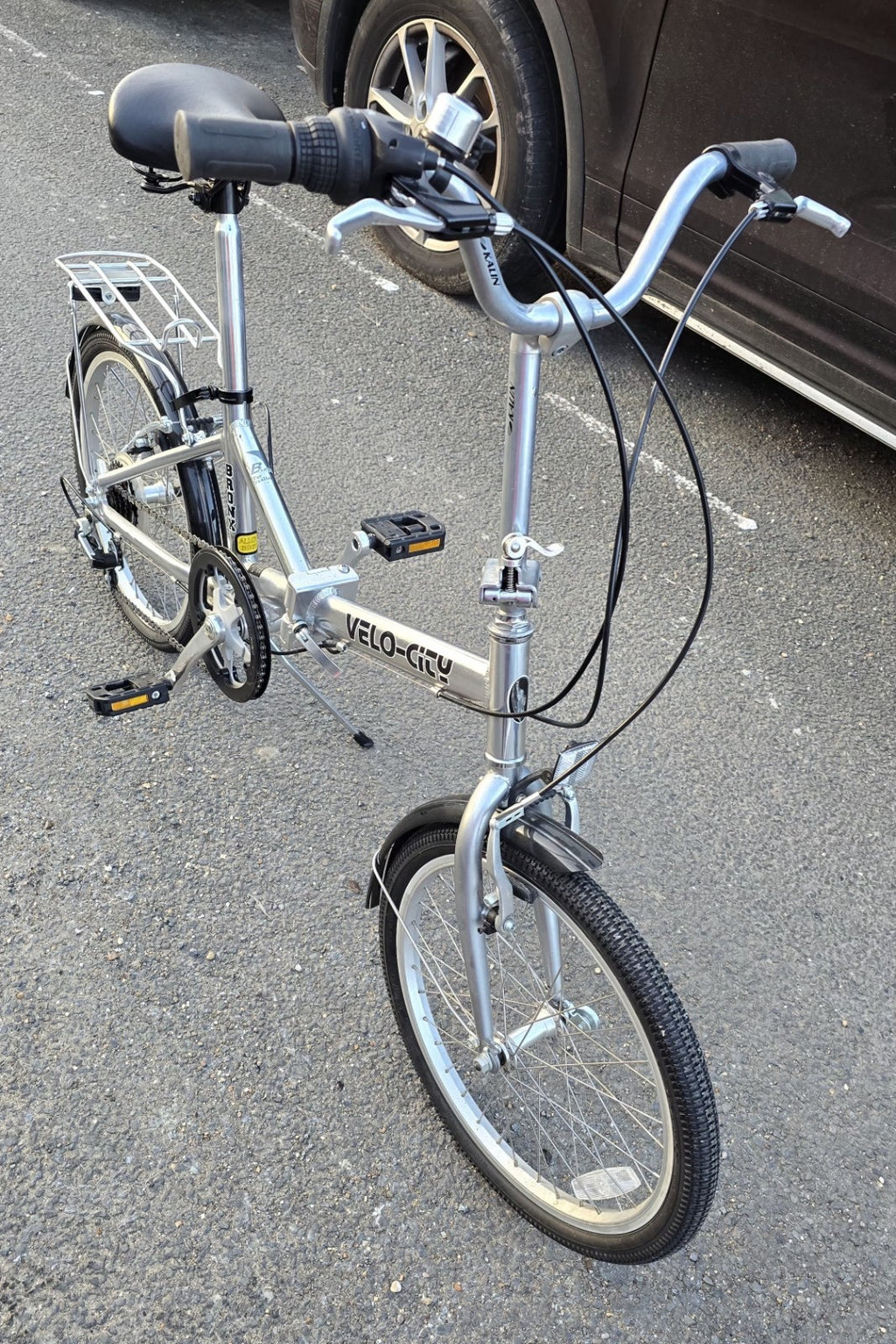 Bronx Velo -City Bike Folding 20 Wheels Aluminium Frame