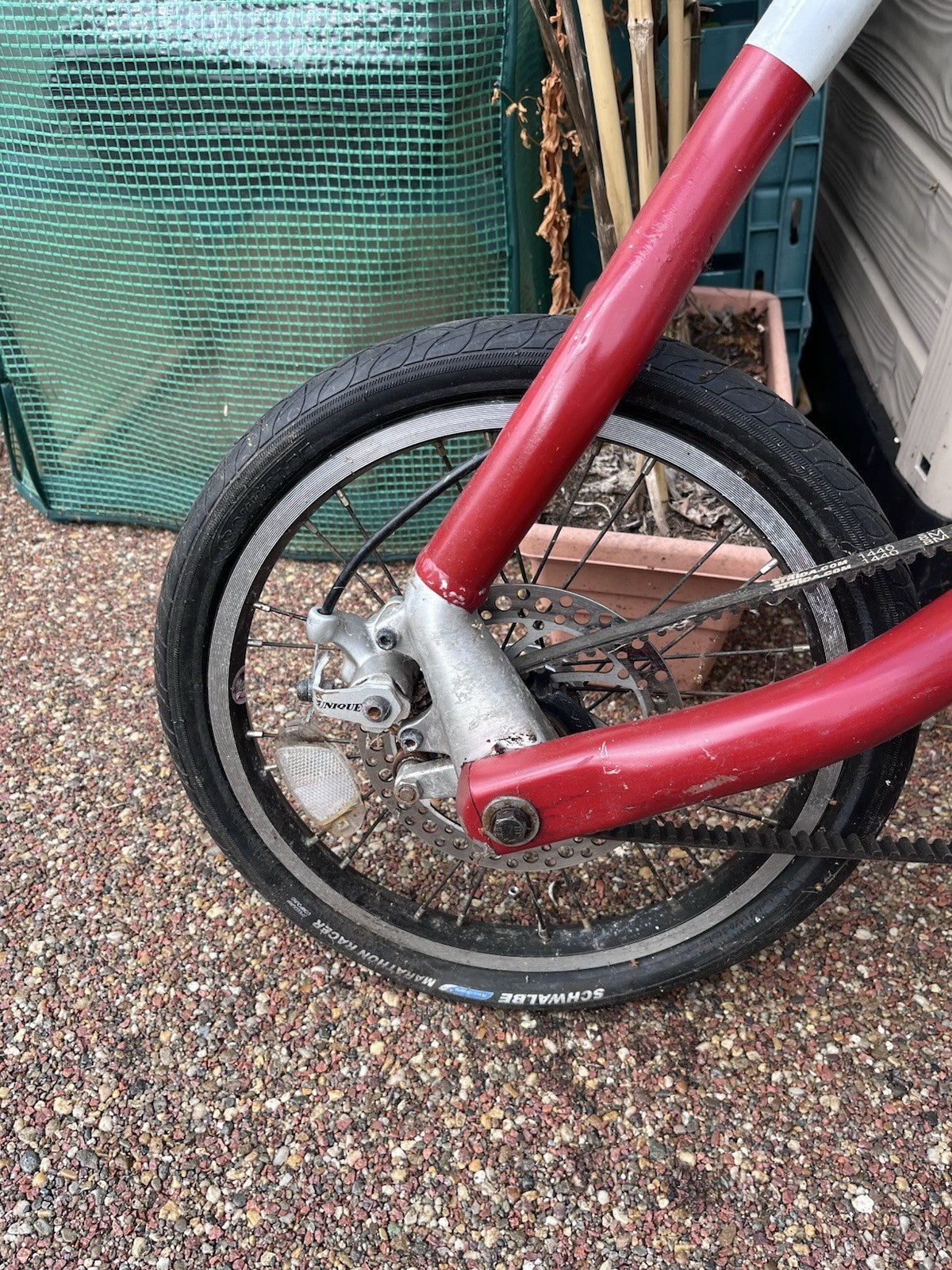 Strida Folding Bike. 16” Wheels For Restoration.