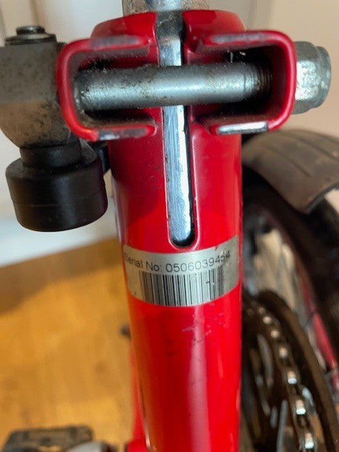 Brompton folding bike 3 speed