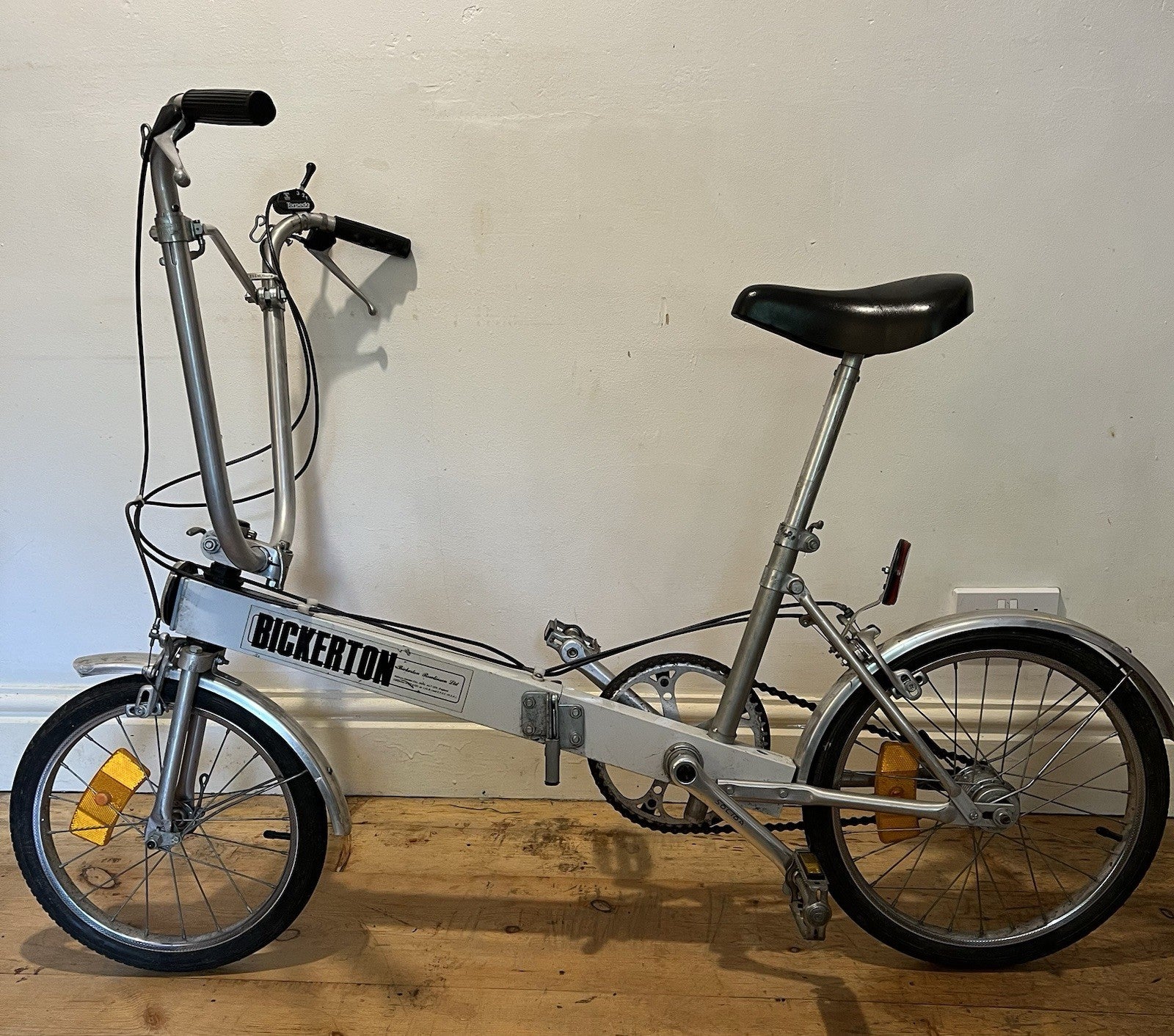 Vintage Bickerton Folding Bike ~ GOOD COND ~Famous Lightweight Aluminium Classic
