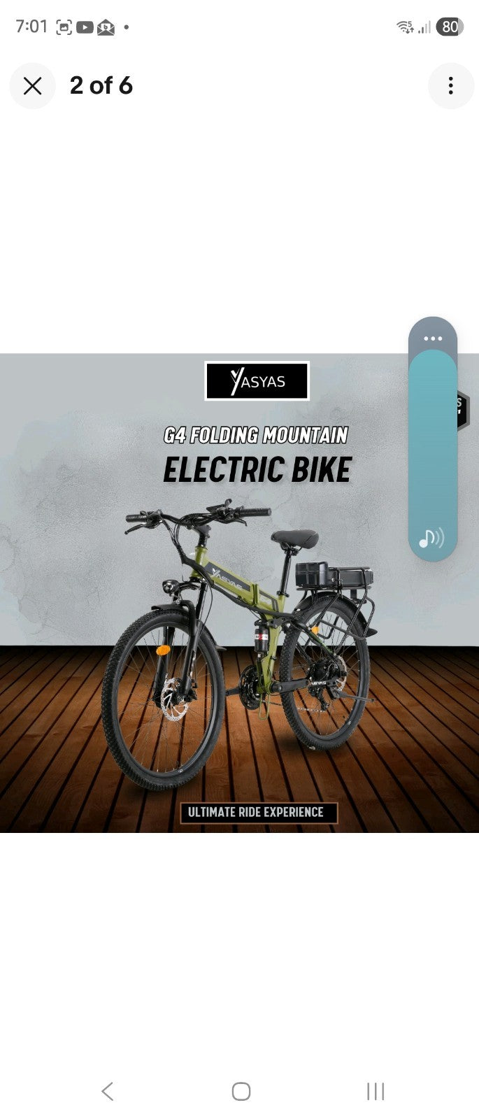 Yaz Yaz G4 bike for Sale