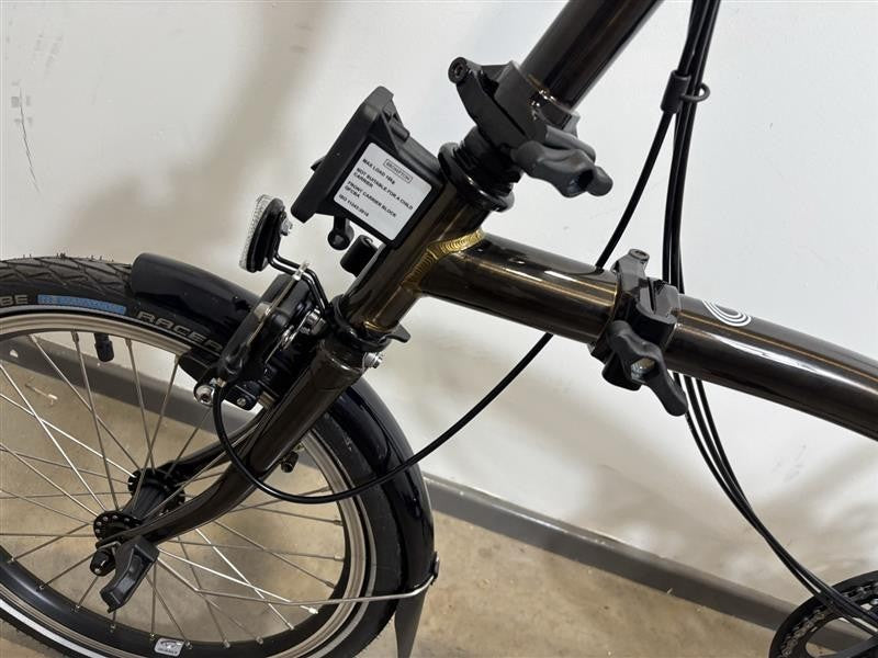 Brompton C Line 12 Speed - Mid - Black Lacquer