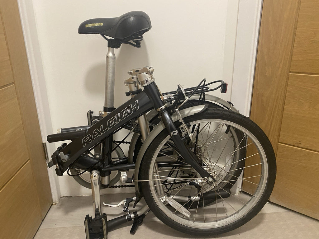 Raleigh Stow-A-Way Foldable Bike – Folding Mechanism Bolt Broken