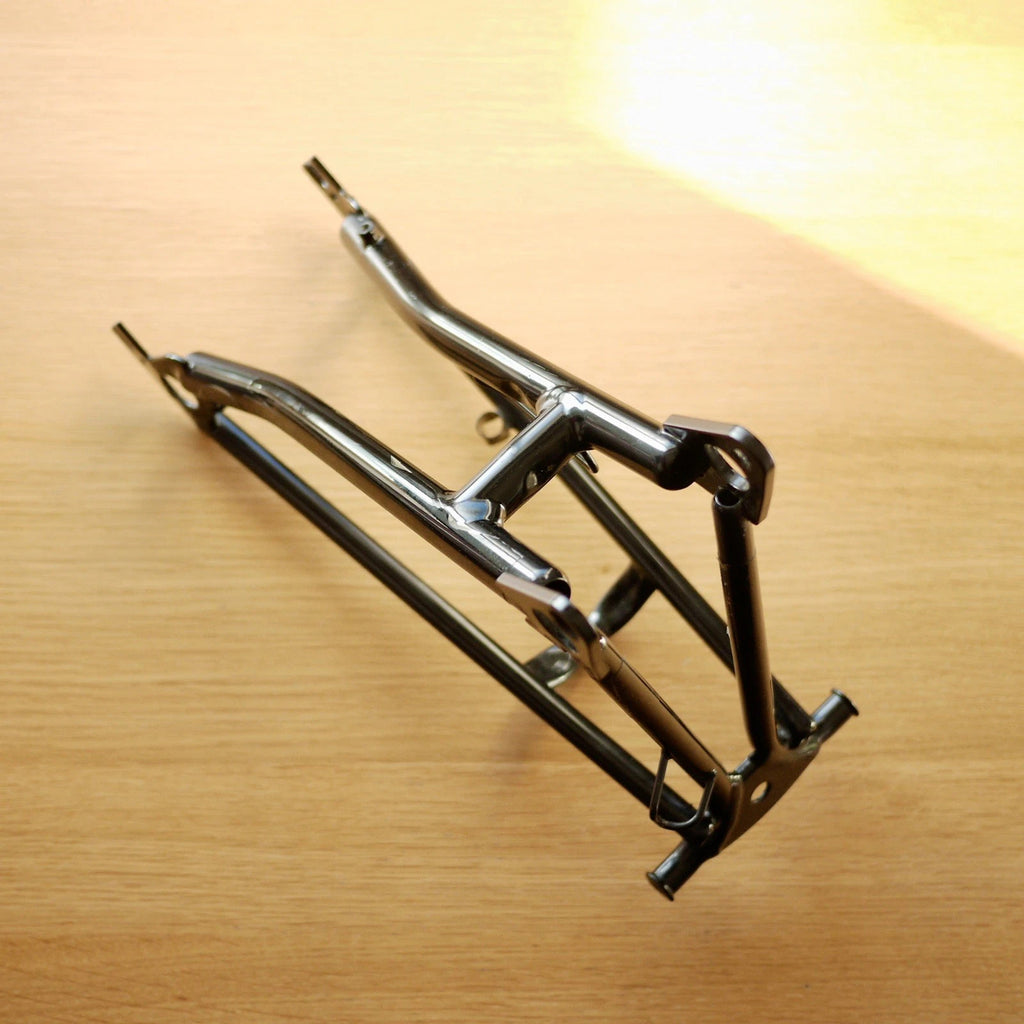 Brompton Frame Component Extremities Gloss Black S Stem Fork Rear Triangle