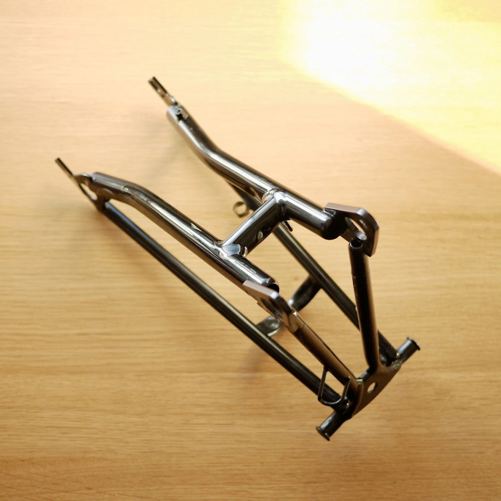 Brompton Frame Component Extremities Gloss Black S Stem Fork Rear Triangle