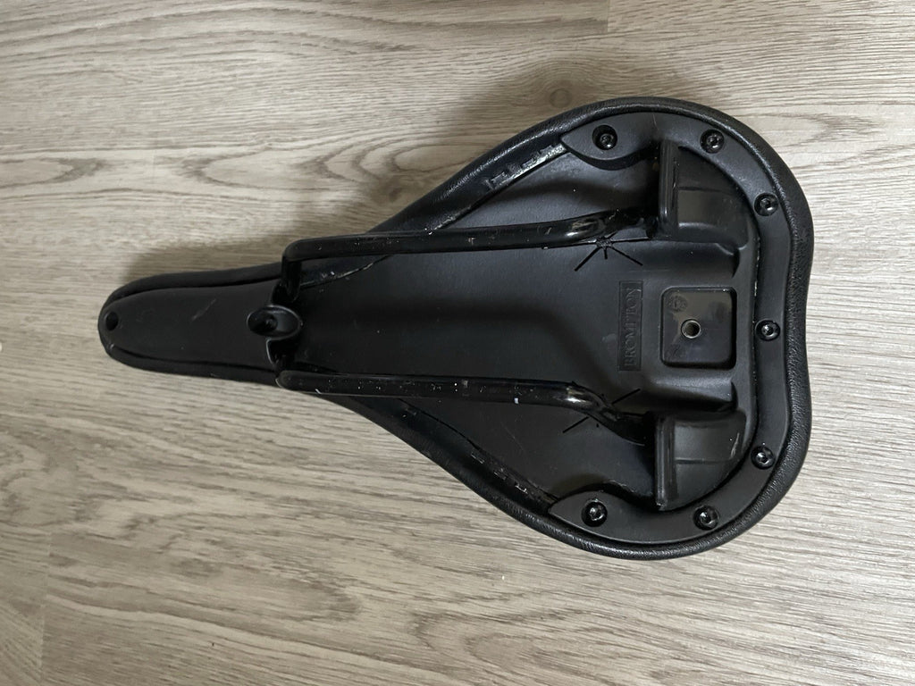 Brompton Black Bike Saddle, standard size. Very Little Use. Good Condition.