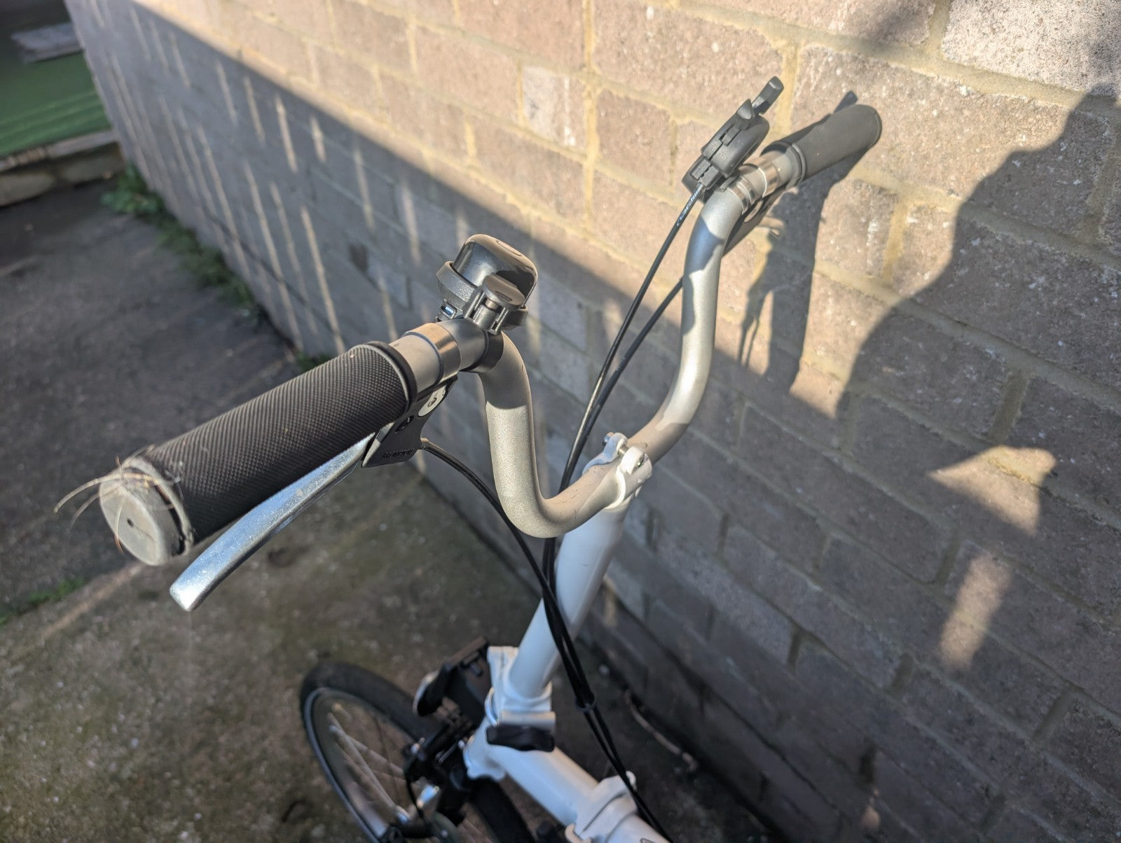 Brompton A-Line 3-Speed Folding Bike white 2022 model