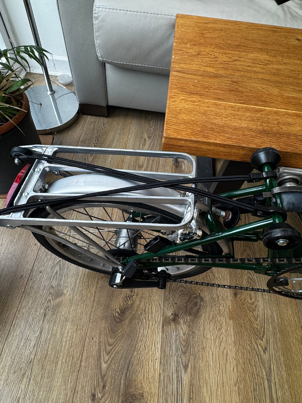 Classic 6-Speed Brompton Folding Bicycle B - Racing Green - MINT