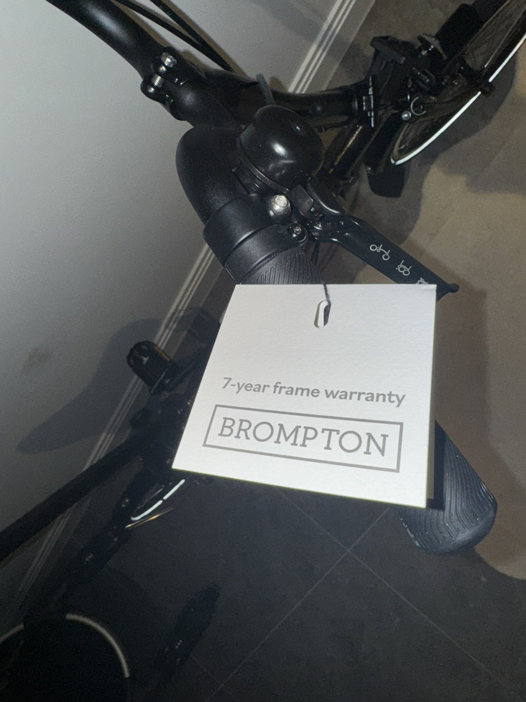 Brompton C Line 2 Speed Mid Handlebar Black Lacquer new 2026