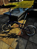 Brompton C-Line Piccadilly Blue (with accessories included)