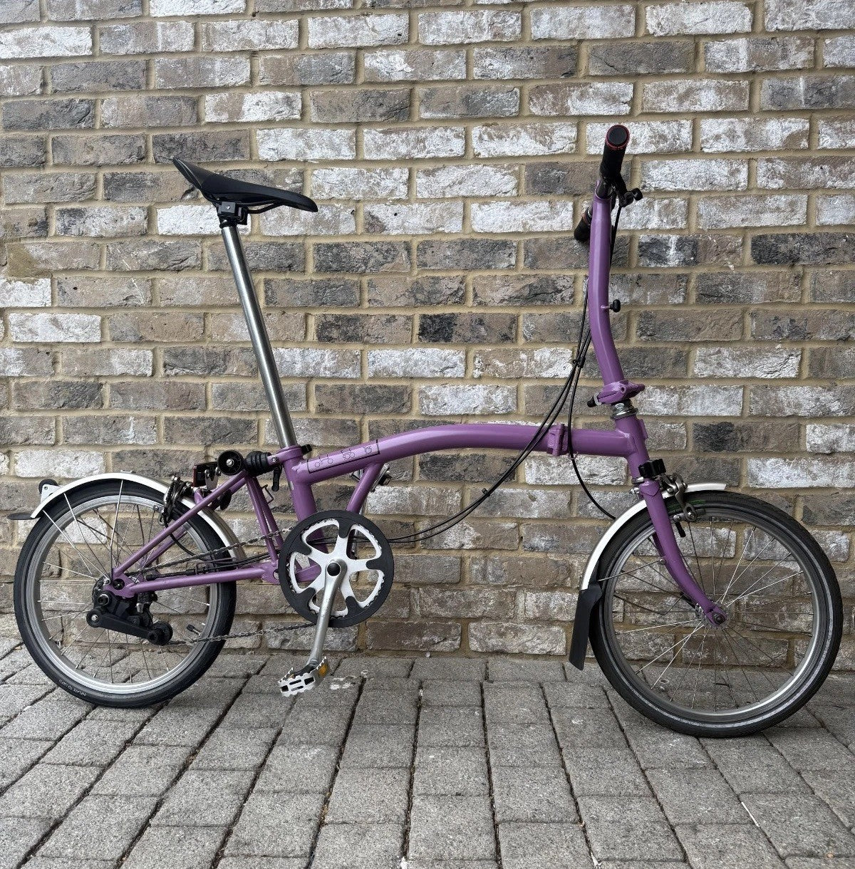 Brompton Purple Haze S2L - Rare Discontinued Colour - WORLDWIDE SHIPPING
