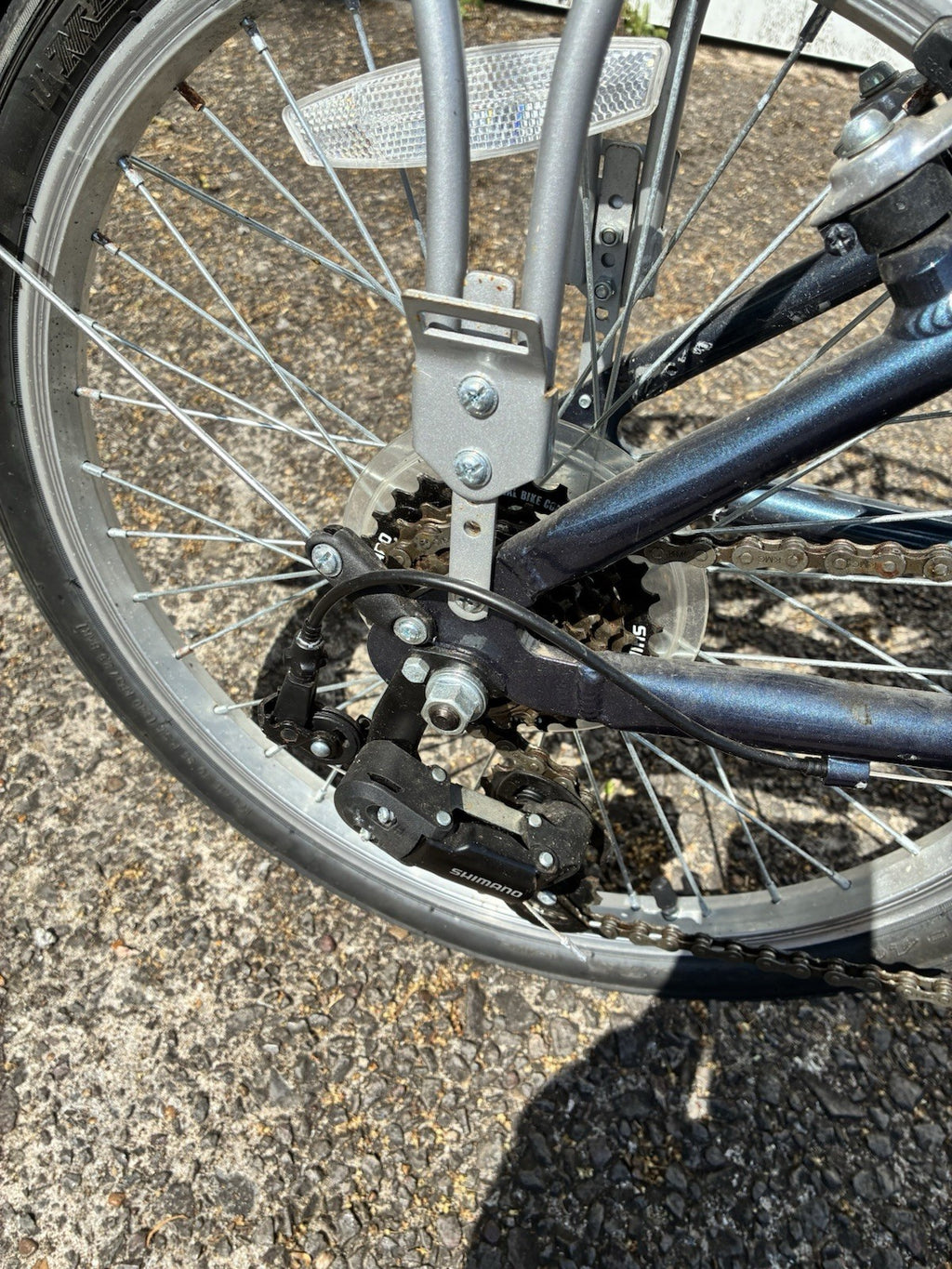Raleigh Evo 7sp Folding Bicycle