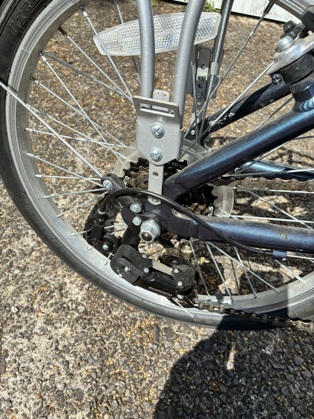 Raleigh Evo 7sp Folding Bicycle